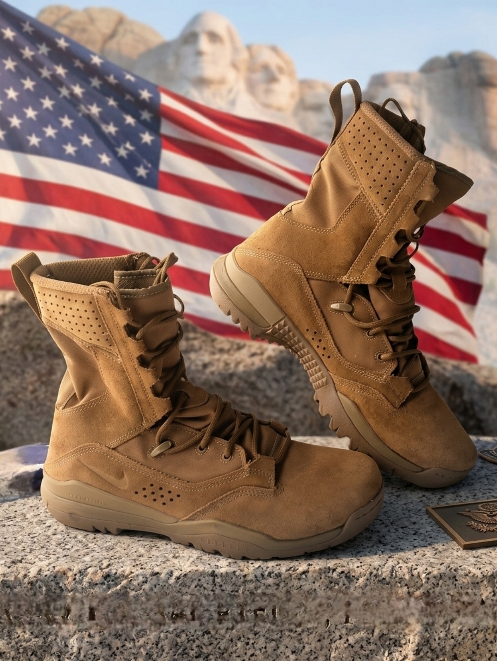 Nike SFB Field 2 8" Tactical Boots- Coyote Brown Sz Men's 6.5